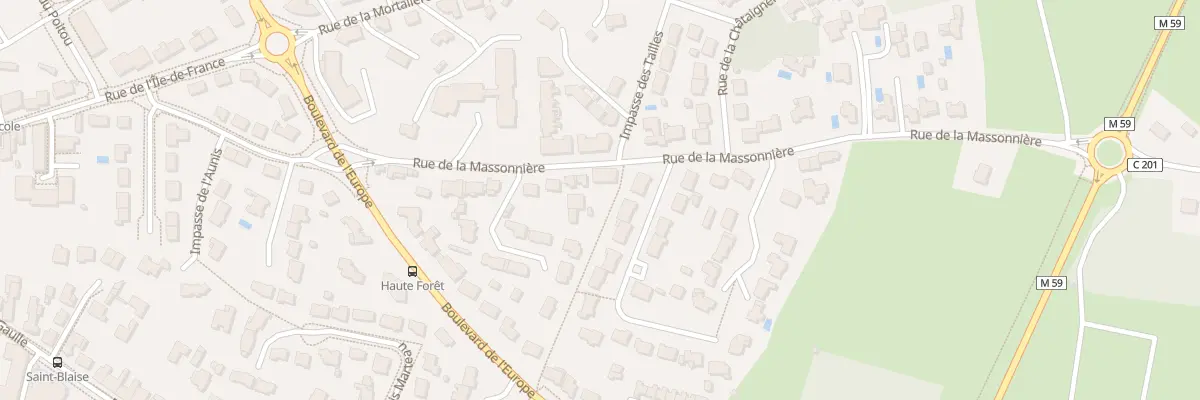 Plan du 18 Rue de la Massonnière à Vertou