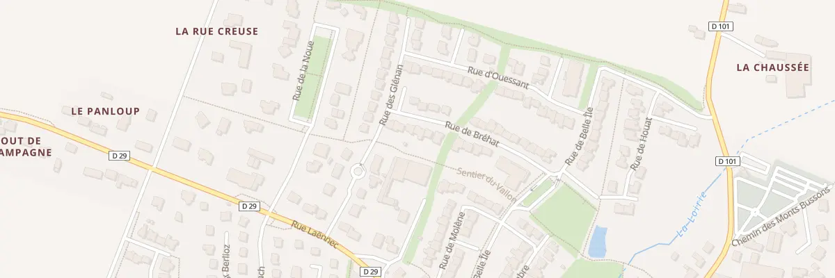 Plan du 15 Rue de Bréhat à Servon-sur-Vilaine
