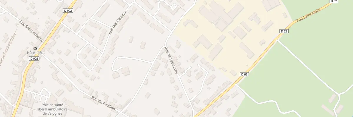 Plan du 3 Rue Letourmy à Valognes