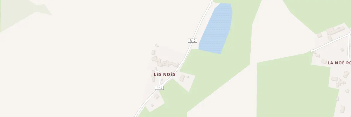 Plan du 13 Les Noes aux Touches
