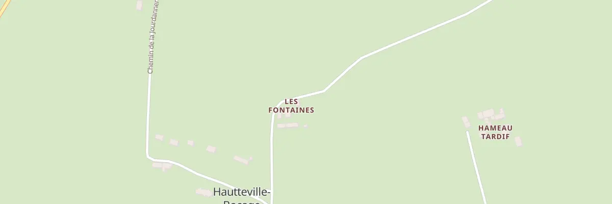 Plan du 6 Village des Fontaines à Hautteville-Bocage