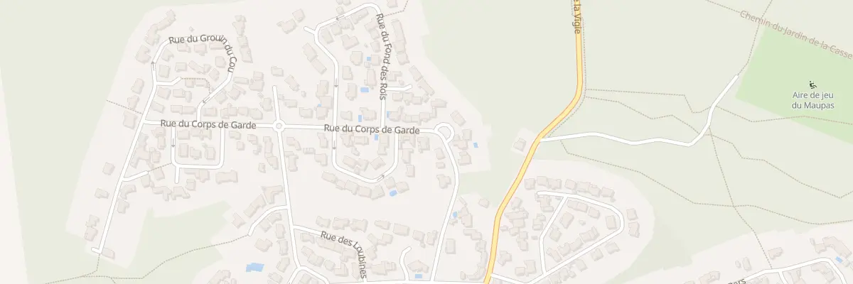Plan du 16 Rue du Corps de Garde à La Tranche-sur-Mer