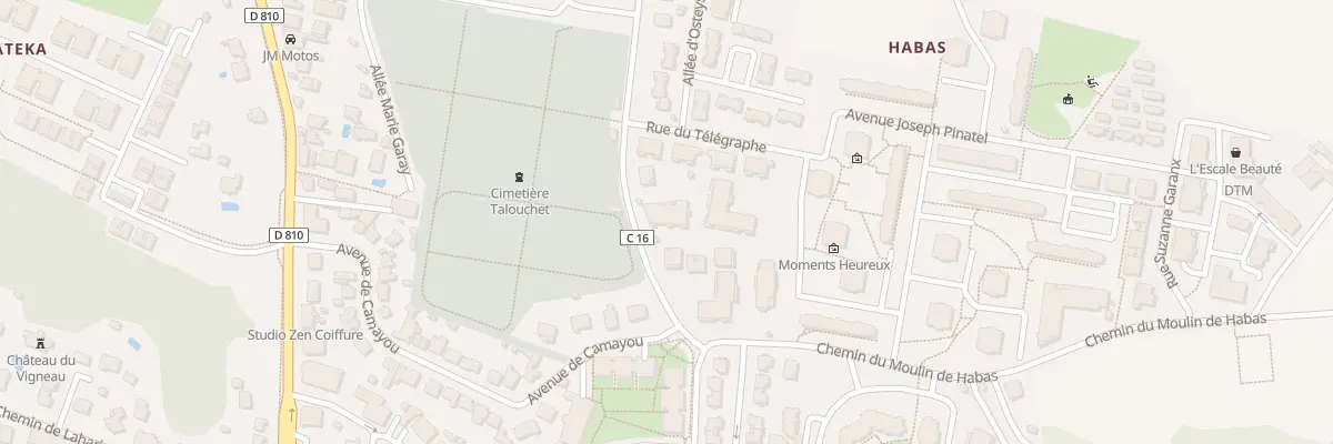 Plan du 26 Che de Hargous à Bayonne