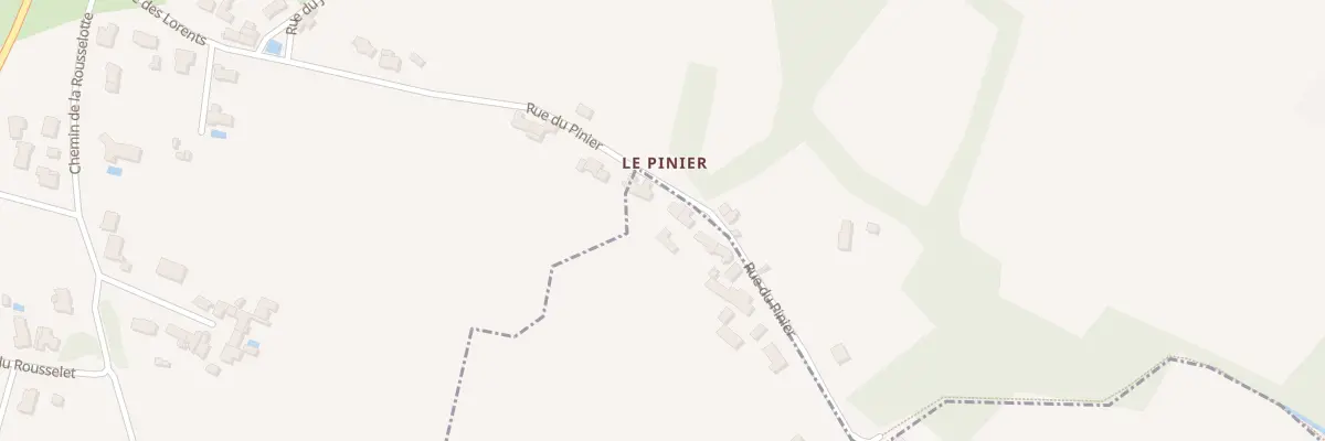 Plan du 5204 Le Pinier à Château-Thébaud