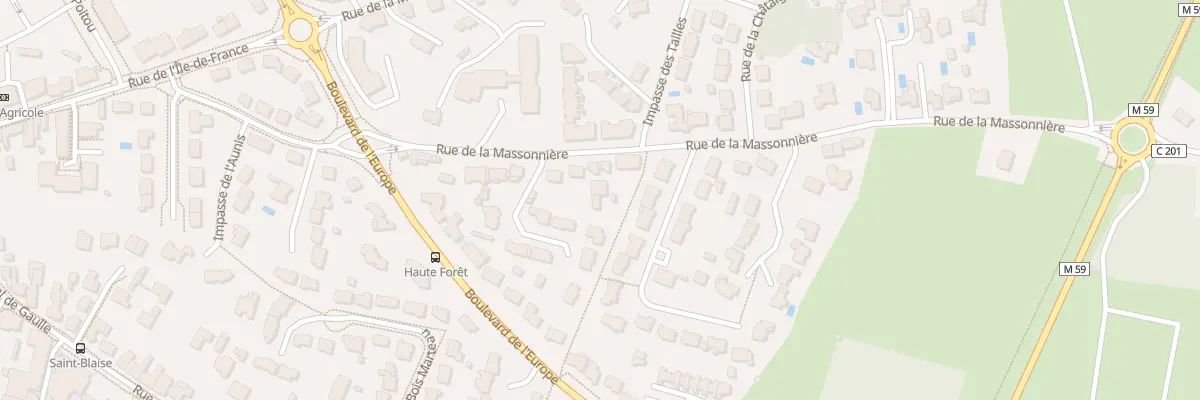 Plan du 16 Rue de la Massonnière à Vertou