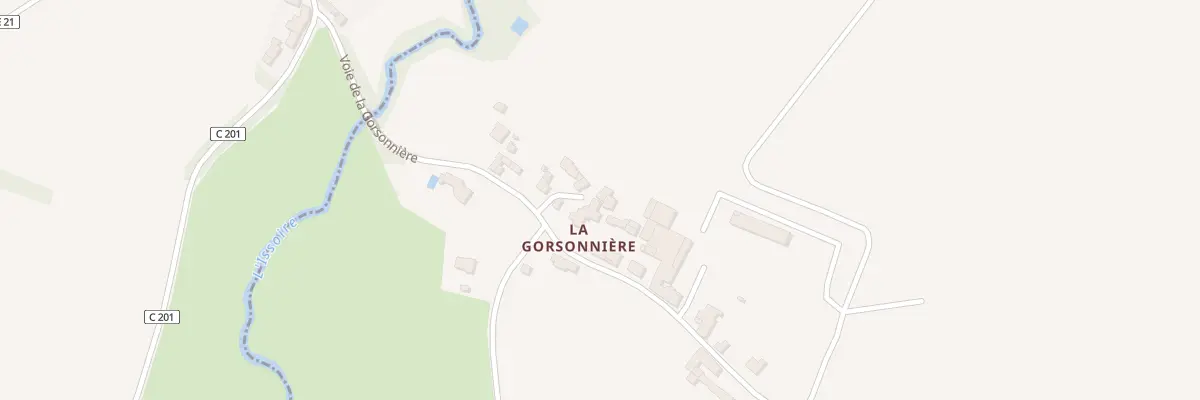 Plan du 14 La Gorsonnière à Vieillevigne