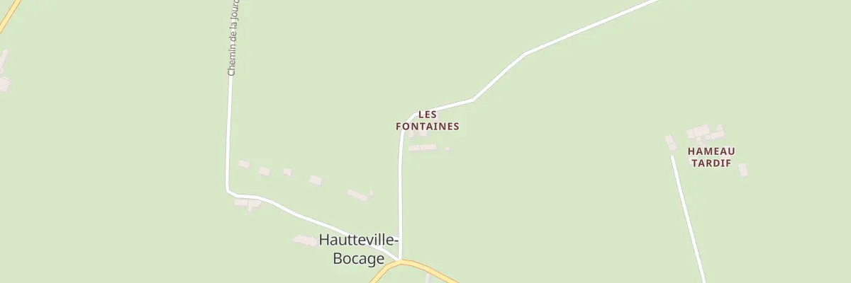 Plan du 4 Village des Fontaines à Hautteville-Bocage