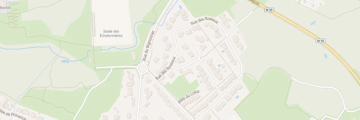 Plan du 10 Rue des Roseaux à Vertou