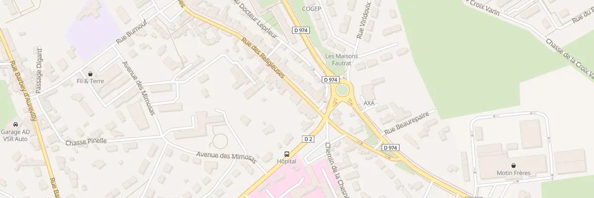 Plan du 80 Rue des Religieuses à Valognes