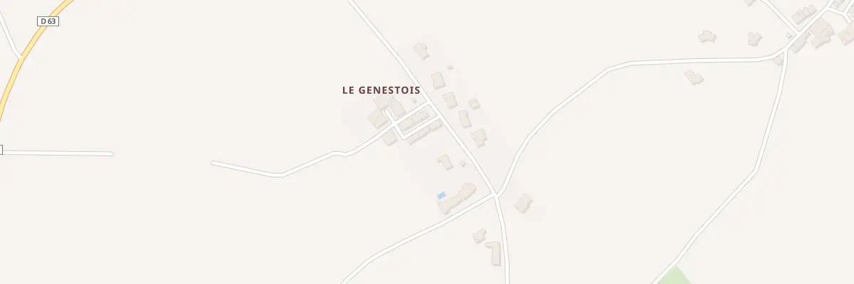 Plan du 5372 Le Genestois à Montbert