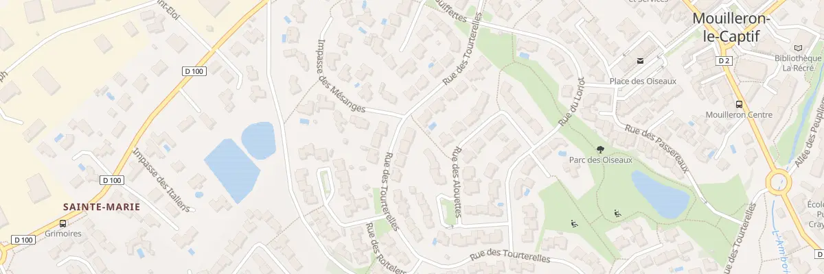 Plan du 144 Rue des tourterelles à Mouilleron-le-Captif