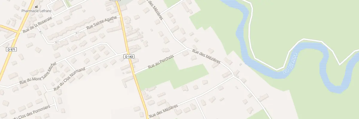 Plan du 16 Rue des Mezieres Quettreville à Quettreville-sur-Sienne