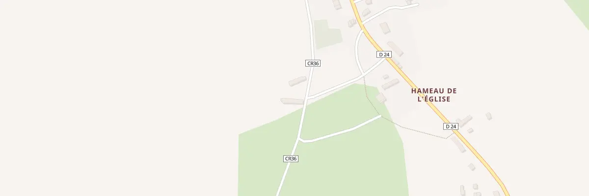 Plan du 7 Le Calvaire à Saussemesnil