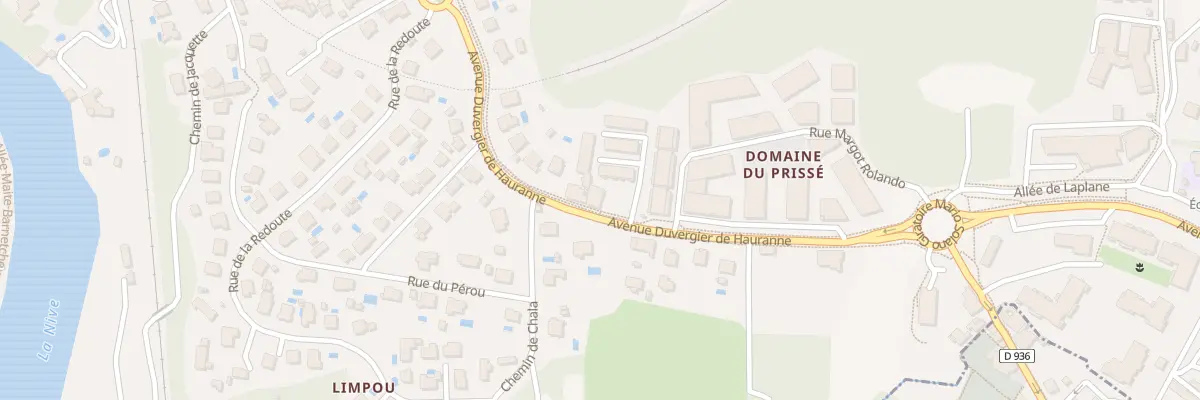 Plan du 79 Av Duvergier de Hauranne à Bayonne