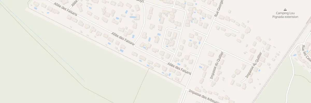 Plan du 132 All des Faisans à Ondres