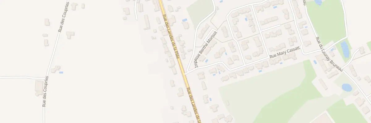 Plan du 281 Rue des Landes de la Plée à Basse-Goulaine