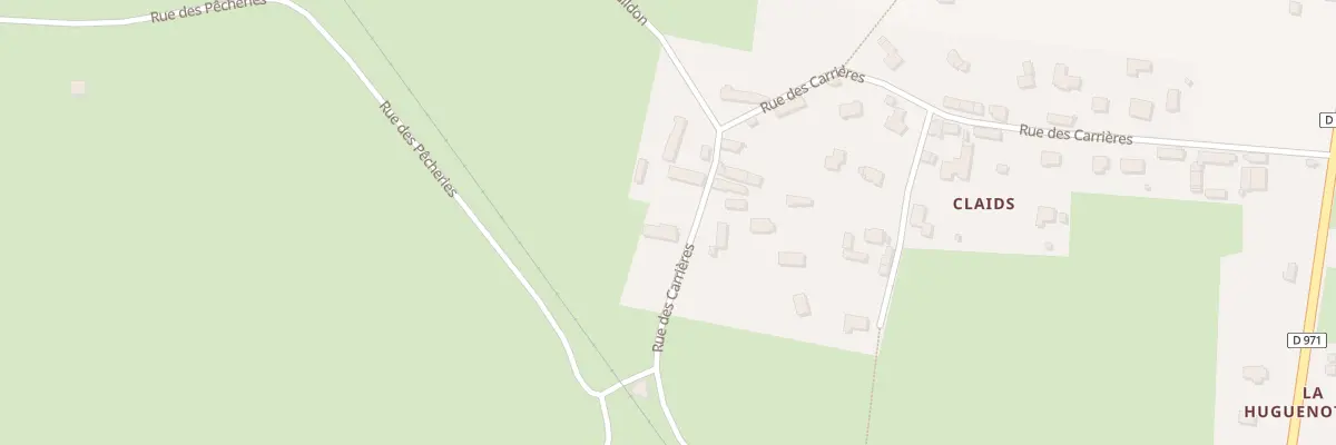 Plan du 38 Rue des Carrières à Orval sur Sienne
