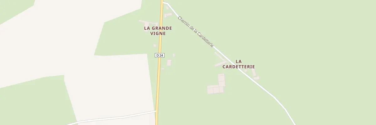Plan du 8 Rte de Saint Pierre à Tamerville