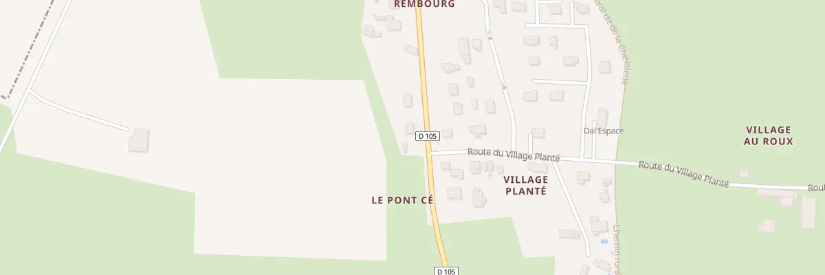 Plan du 34 Le Village Ruel à Saint-Jean-des-Champs