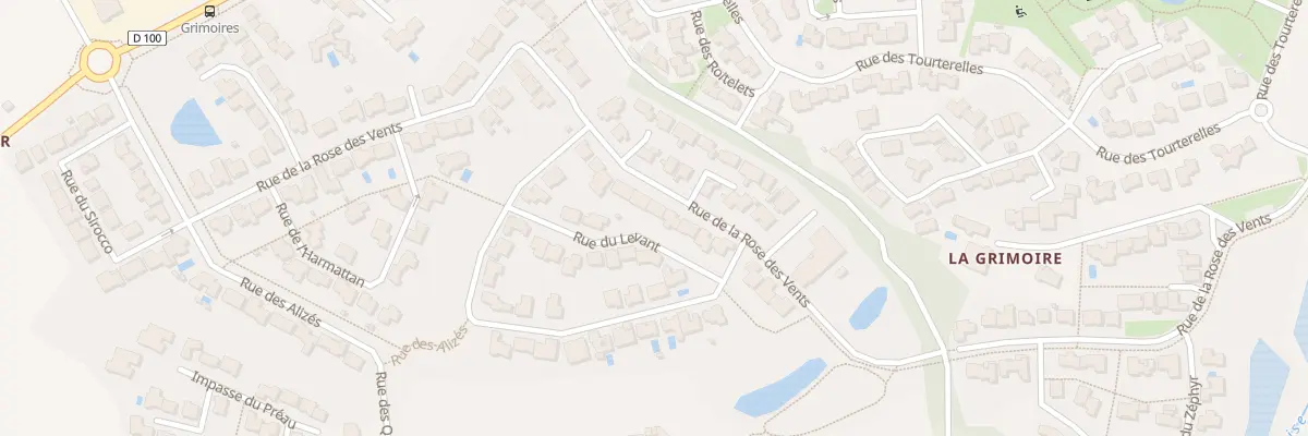 Plan du 35 Rue de la rose des vents à Mouilleron-le-Captif