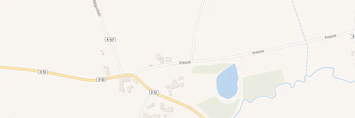 Plan du 5121 La Regontais à Thourie