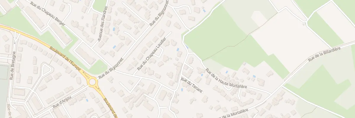 Plan du 17B Rue du Tenant à Vertou
