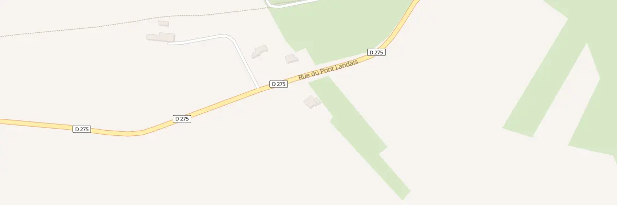 Plan du 7 Rue du Pont Landais à Huisnes-sur-Mer