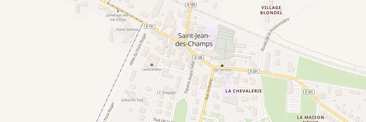 Plan du 7 Rue Gustave Flaubert à Saint-Jean-des-Champs