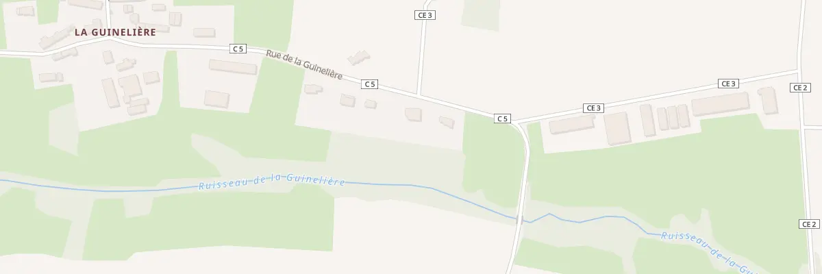 Plan du 93 Rue de la Guinelière à Petit-Mars