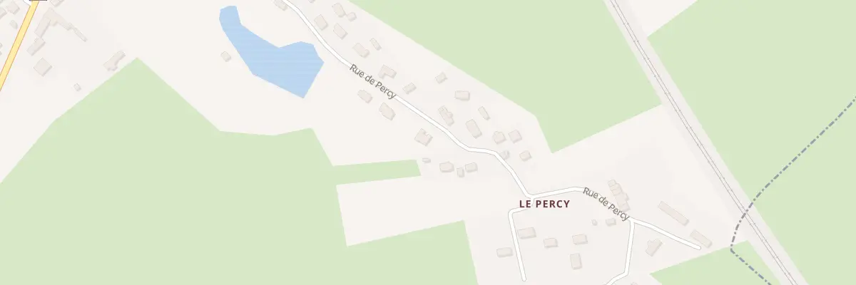 Plan du 22 Rue de Percy à Lieusaint