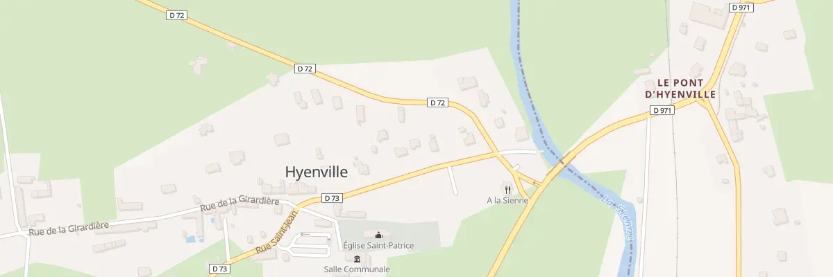 Plan du 6 Rue Saint Jean - Hyenville à Quettreville-sur-Sienne