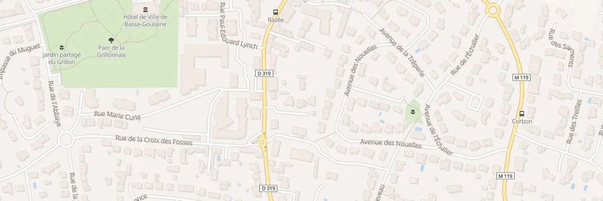 Plan du 67 Rue Busson Billault à Basse-Goulaine