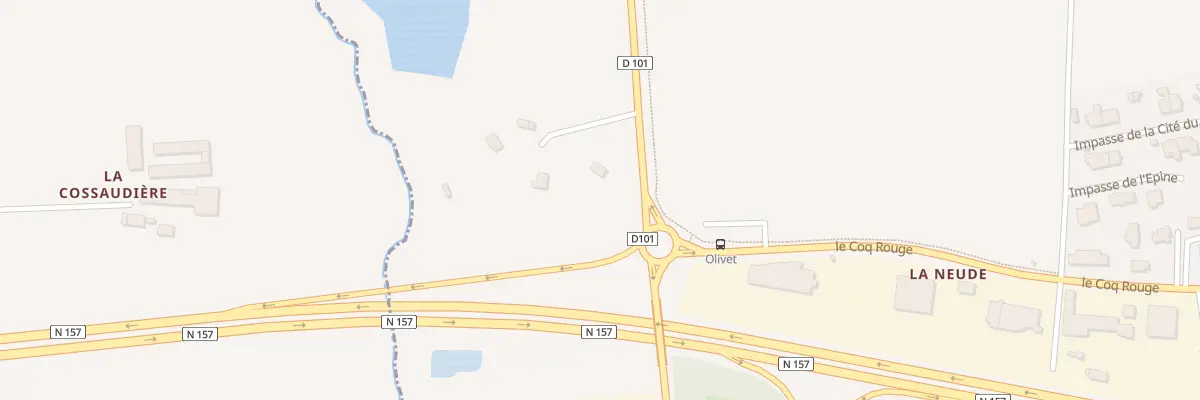 Plan du 5537 Olivet à Servon-sur-Vilaine