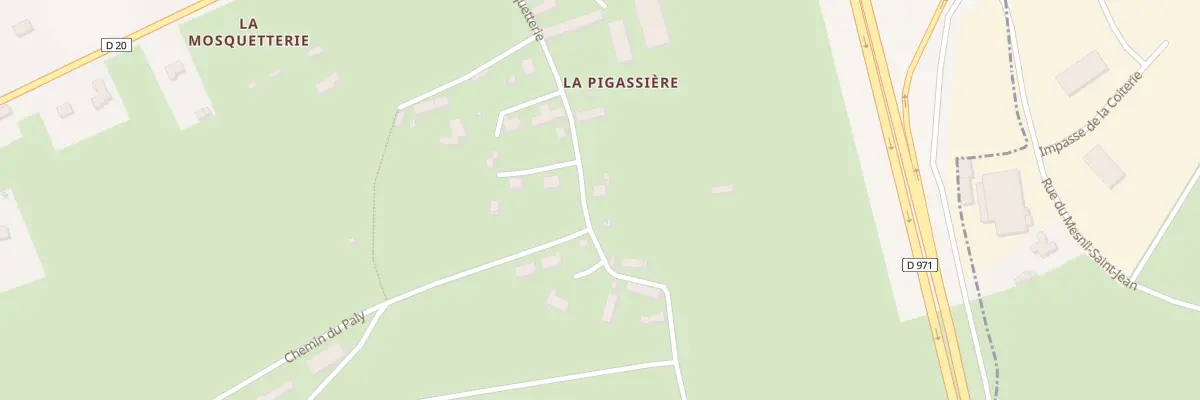 Plan du 5 La Pigassiere à Bricqueville-la-Blouette