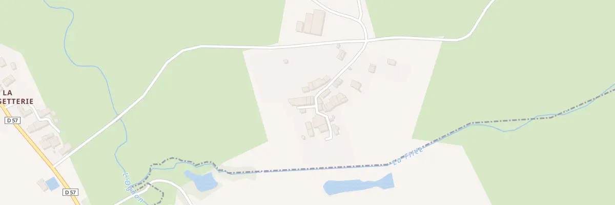 Plan du 4 La Bauche Argentière à Montbert