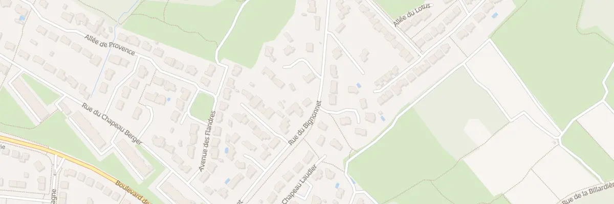 Plan du 21 Rue du Bignonnet à Vertou