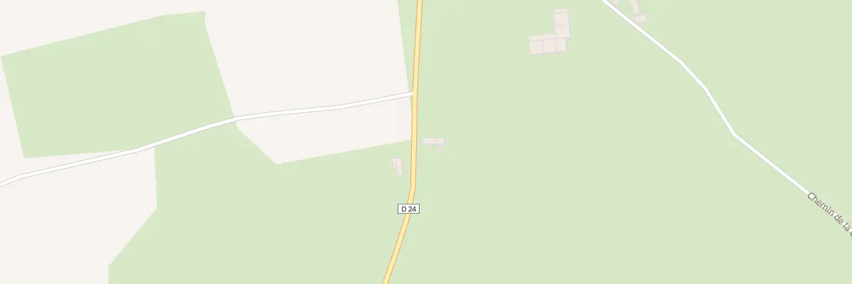 Plan du 6 Rte de Saint Pierre à Tamerville