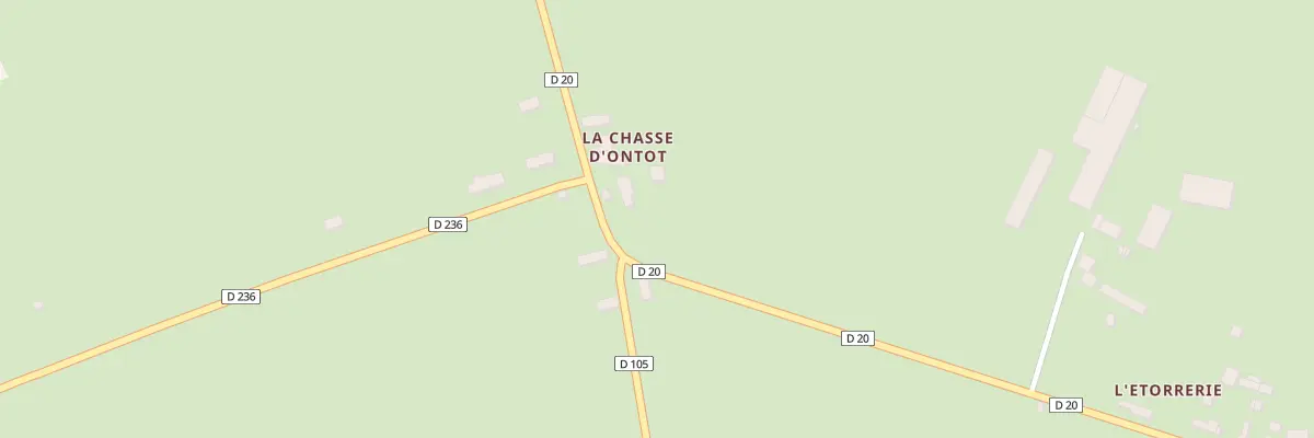 Plan du 8 Hameau de la Chasse d’Onto à Hudimesnil