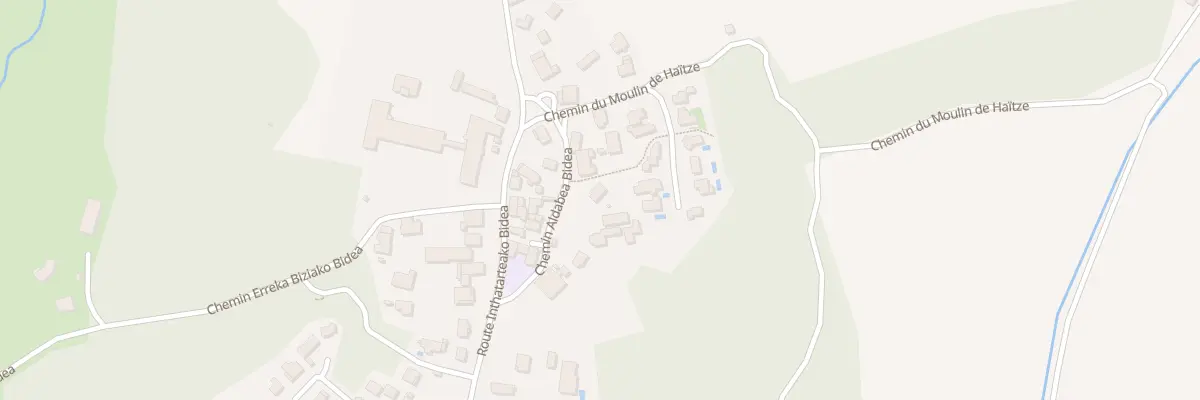 Plan du 126 Che Aldabea à Ustaritz