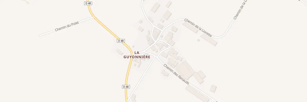 Plan du 14 La Guyonnière aux Lucs-sur-Boulogne