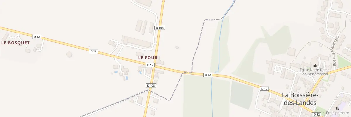 Plan du 4 Rte du Château d’Eau à Aubigny-Les Clouzeaux