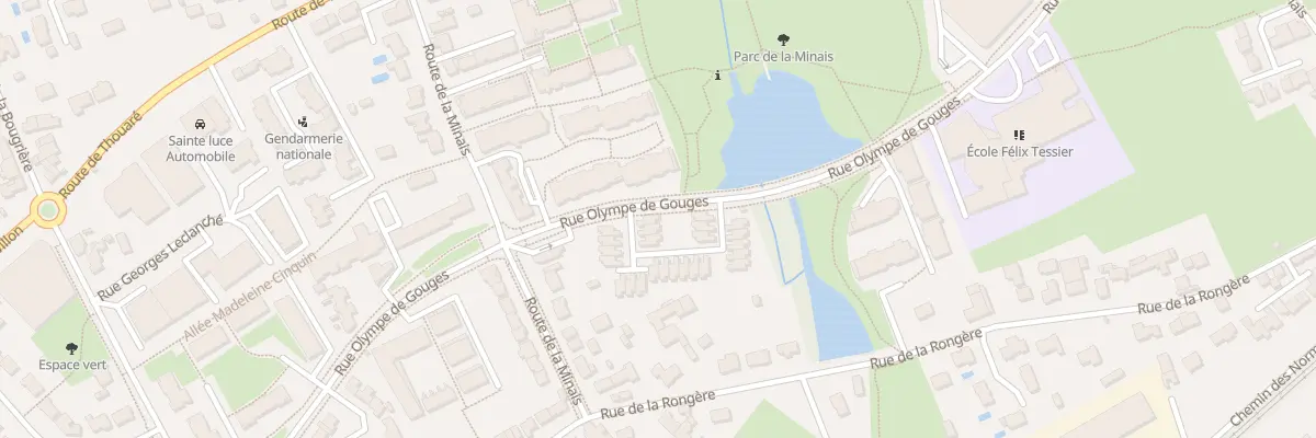 Plan du 1 Rue Rose Lacombe à Sainte-Luce-sur-Loire