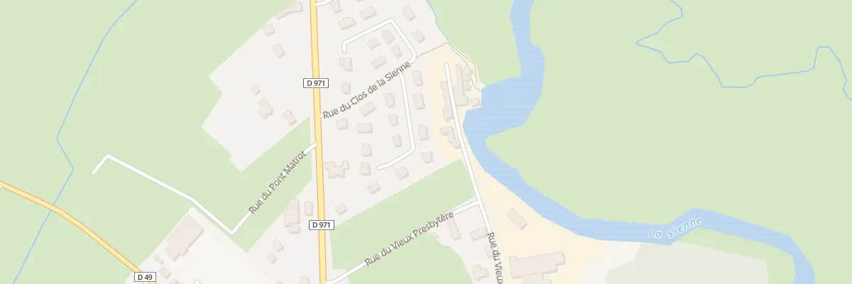 Plan du 26 Rue du Clos de la Sienne Quett à Quettreville-sur-Sienne
