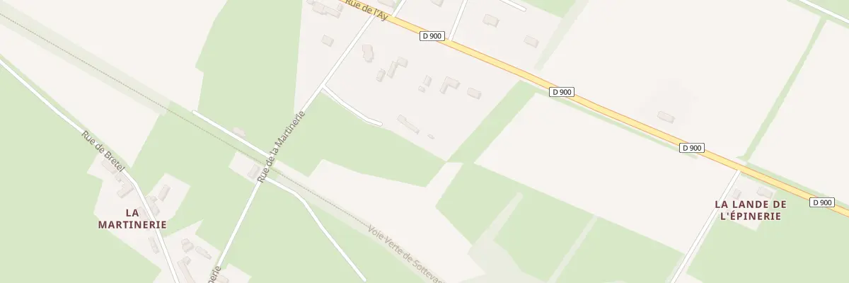 Plan du 18 Rue de la Martinerie à Millières