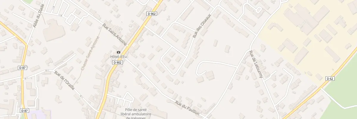 Plan du 7 Rue des Bouvreuils à Valognes