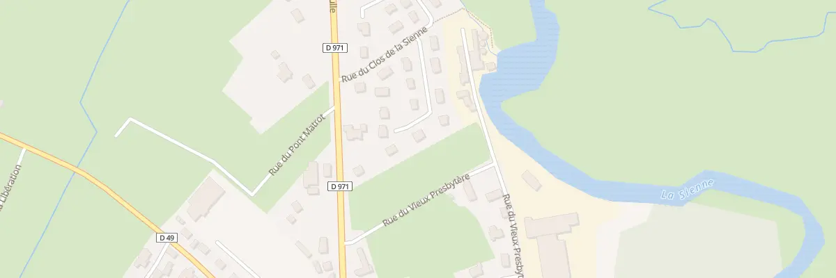 Plan du 18 Rue du Clos de la Sienne Quett à Quettreville-sur-Sienne