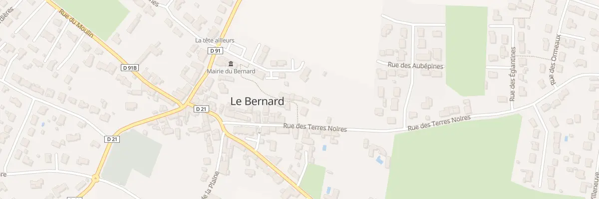 Plan du 103 Rue des terres noires au Bernard