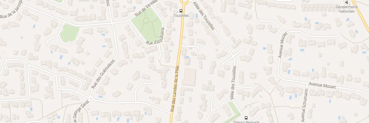 Plan du 107 Rue des Landes de la Plée à Basse-Goulaine