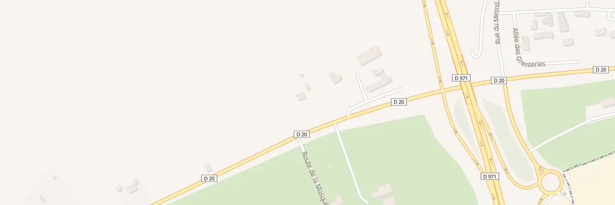 Plan du 21 Route de Coutances à Bricqueville-la-Blouette