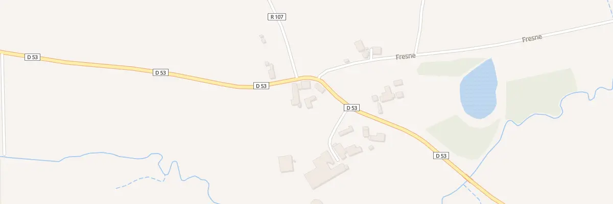 Plan du 2 La Regontais à Thourie